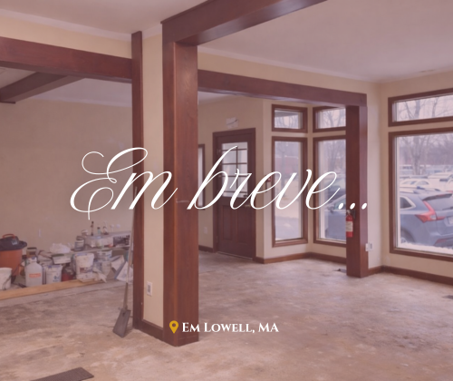Espaço interno do Filhas da Promessa — salão brasileiro em Lowell MA, em breve